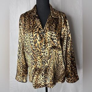 Secret Treasures Cheeta top
